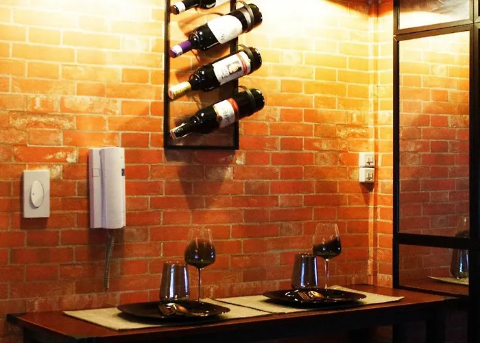 The Brick And Wood Industrial Haven In Makati Apartment